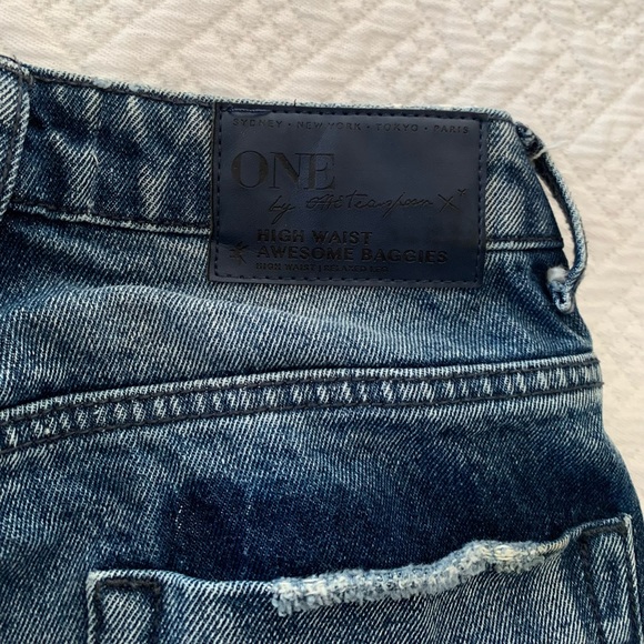 Oneteaspoon High Waist Straight Leg Jean - Picture 6 of 7